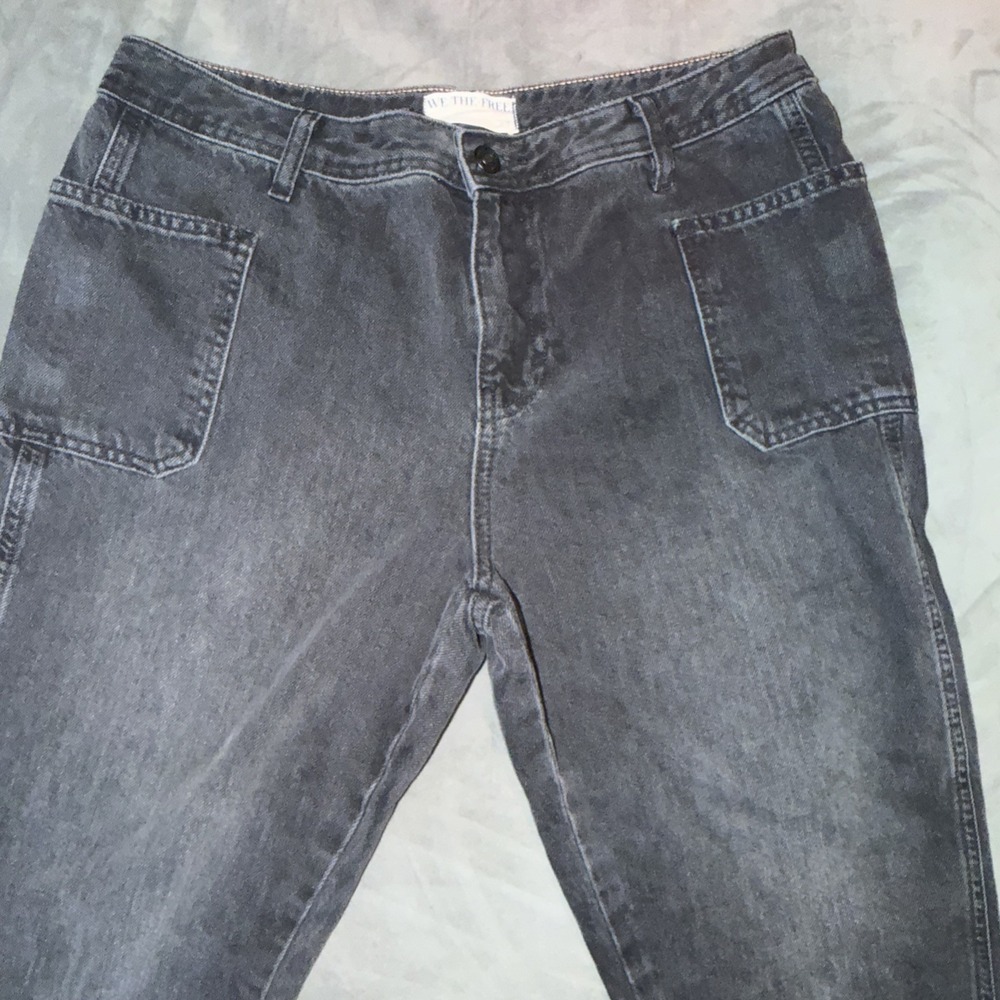 We The Free Women's Jeans Black Denim Size 29